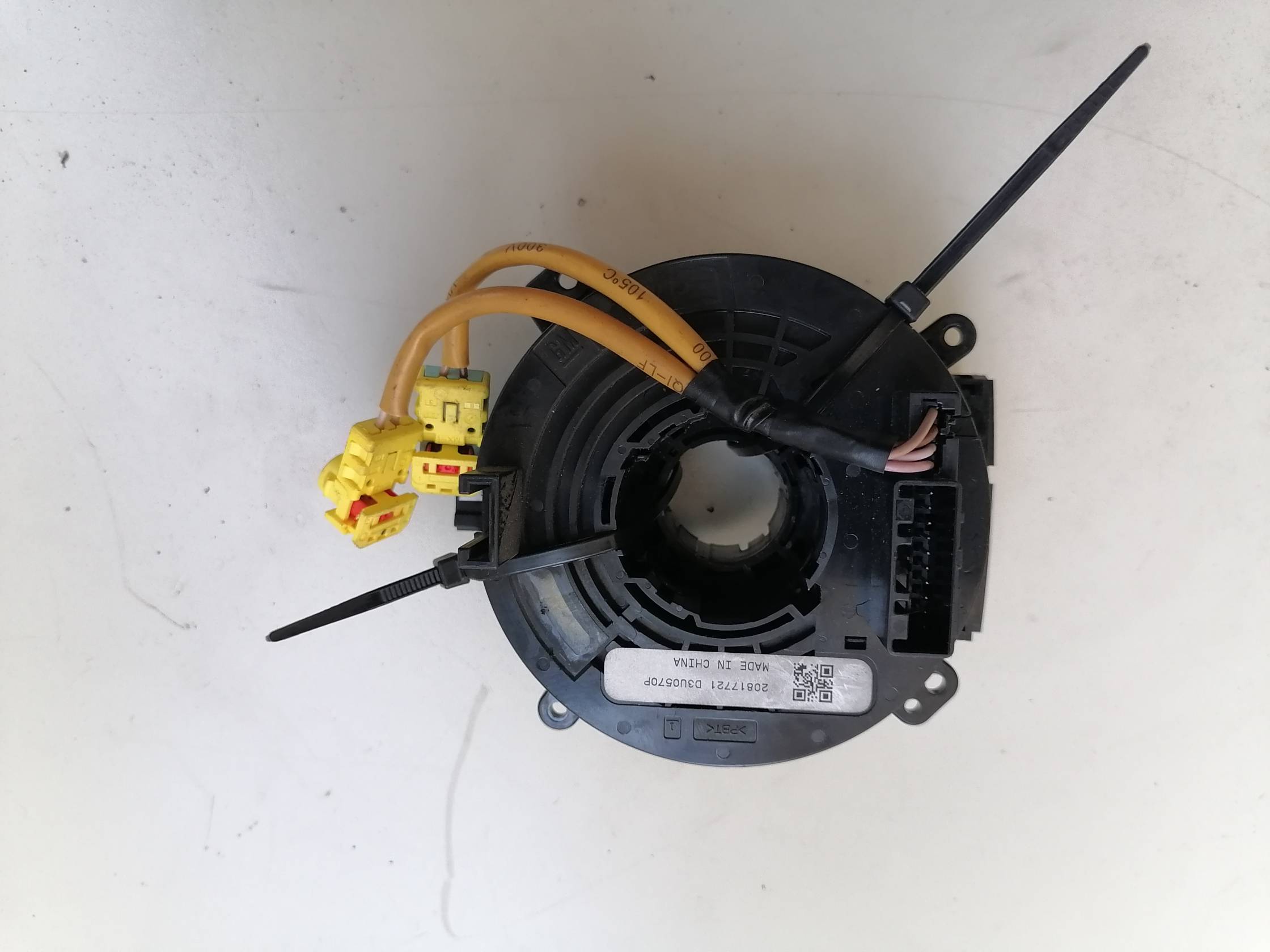 Contatto spiraliforme airbag